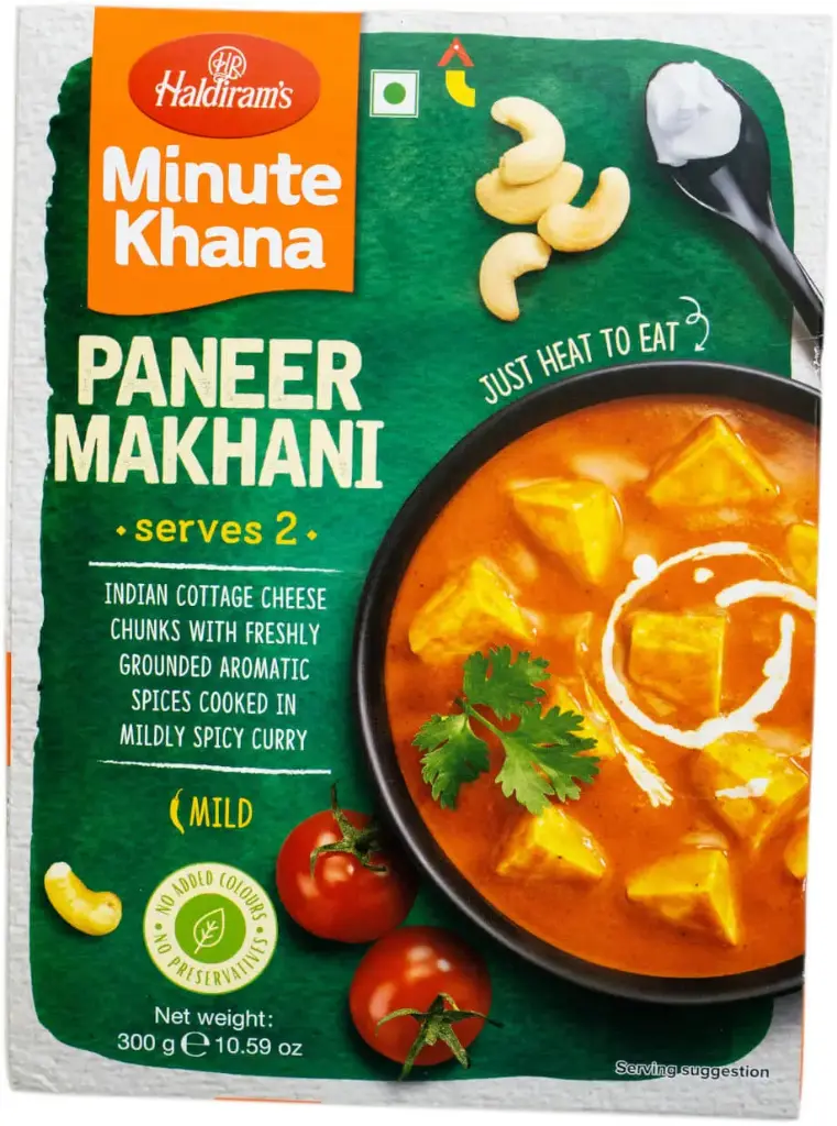 Minute Khana Paneer Makhani