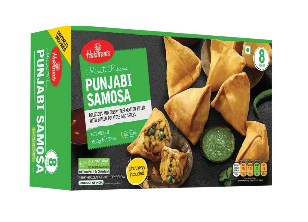 Haldirams/Thakar Punjabi Samosa 8 Pcs