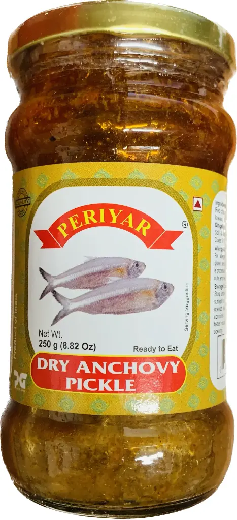 Periyar dry anchovy pickle 250g