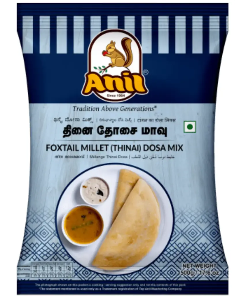 Anil Foxtail/Thinai Dosa Mix 500g