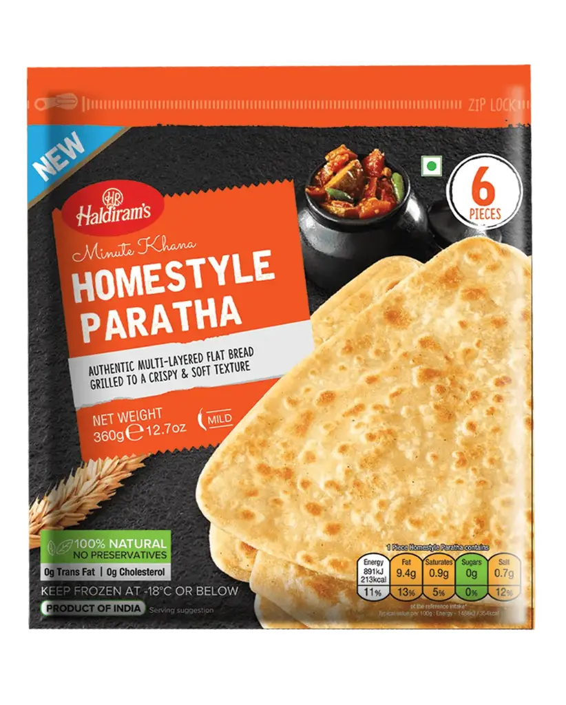 Haldiram's /Deep Homestyle Paratha 6pcs