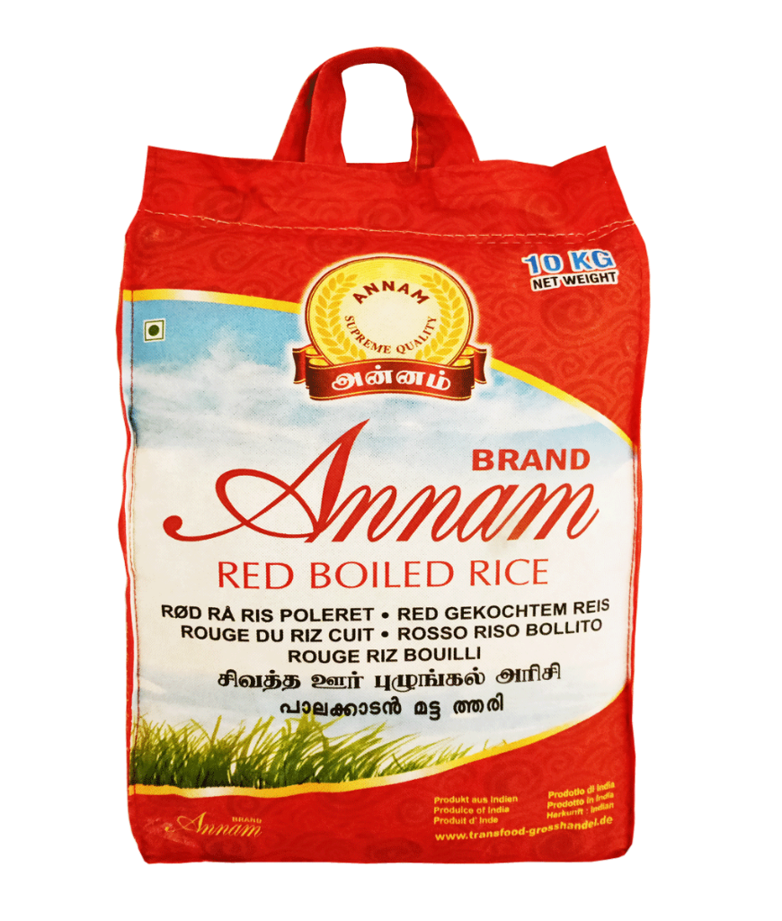 Annam red boiled rice (Matta)10kg