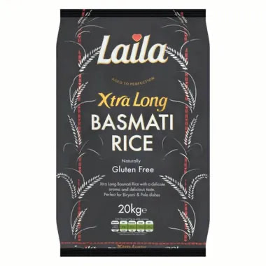 Laila Extra Long Basmati Rice 20kg