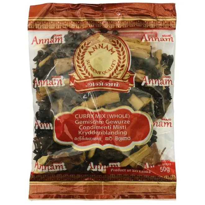 Annam curry mix whole 50g