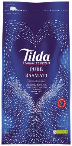 Tilda original Basmati (gluten free) 10kg