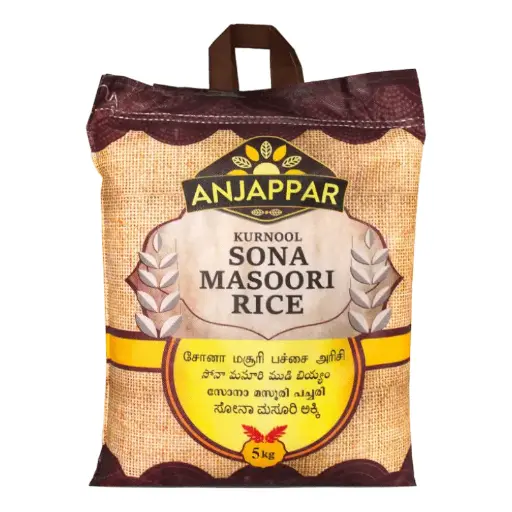 Anjappar Kurnool Sona Masuri rice 5 kg