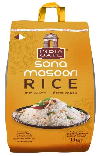 India gate Sona Masuri Rice 10 kg