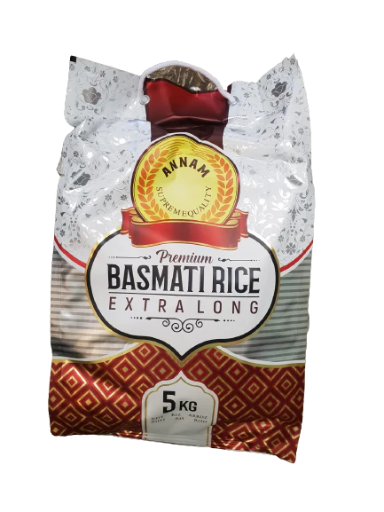 Annam Premium Basmati Extra long rice 5 kg