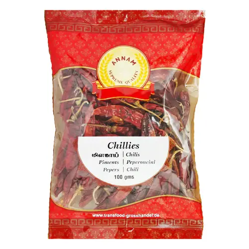 Annam dry chillies 100g